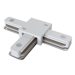 Conector en T Track, riel monofásico, blanco en oferta