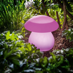 Lámpara decorativa LED solar Smart Mushroom características