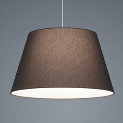 Helestra Certo colgante cono 1 luz antracita en oferta