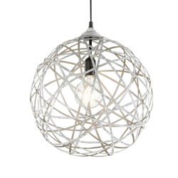 Lámpara colgante Jacob gris envejecido en oferta