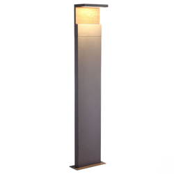 Bolardo luminoso LED Ruka, elemento madera, 100 cm precio