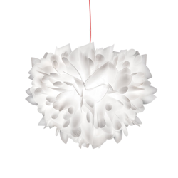 Slamp Veli Foliage Medium lámpara blanco-rojo 42cm características