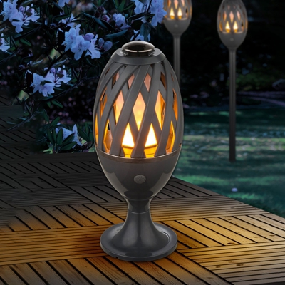 Leon - aplique exterior LED recargable, cable USB