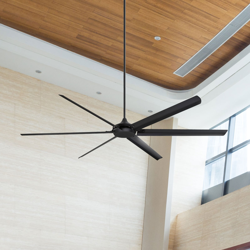 Westinghouse Widespan ventilador de techo, negro en oferta