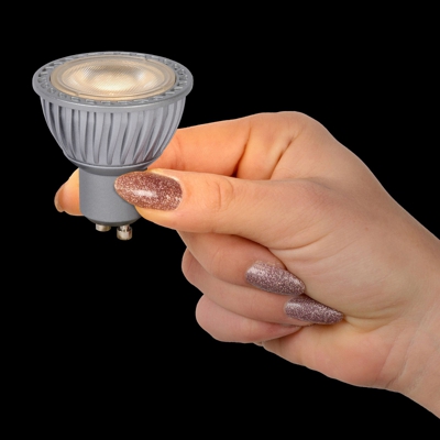 Bombilla reflectora LED GU10 5W dim to warm, gris