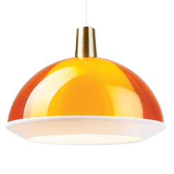 Innolux Kuplat 400 lámpara colgante 40 cm naranja en oferta