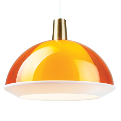 Innolux Kuplat 400 lámpara colgante 40 cm naranja