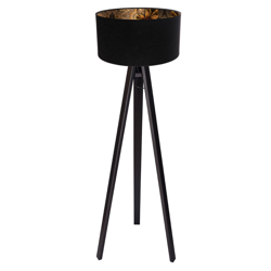 Lámpara de pie Cyntia con pantalla glamorosa precio