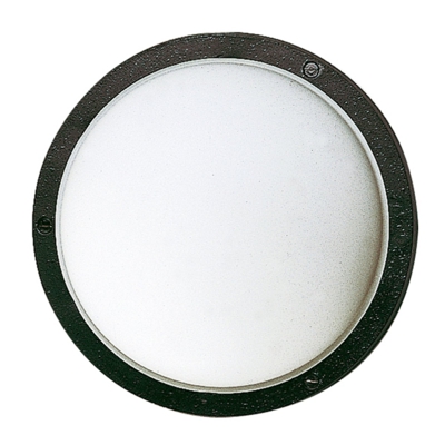 Lámpara de pared/techo exterior 297, negro, E27