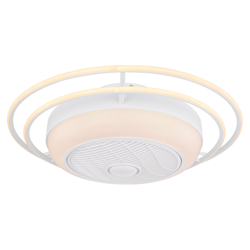 Ventilador techo LED Romario Ø 76cm 3 anillos CCT en oferta