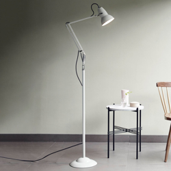 Anglepoise Original 1227 lámpara pie lino blanco precio