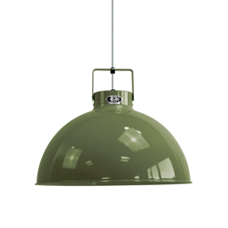 Jieldé Dante D450 lámpara colgante, verde, Ø 45 cm características