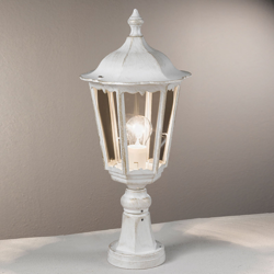 Baliza Puchberg en blanco y oro características