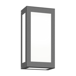 Aplique LED de exterior Aqua Rain, antracita en oferta