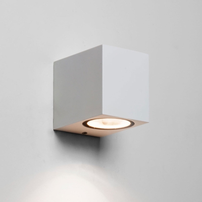 Astro Chios 80 - aplique exterior compacto blanco