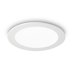 Plafón LED empotrado Groove round 3.000K 16,8cm en oferta