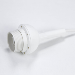 Péndulo de lámpara E27, longitud 80 cm, blanco precio
