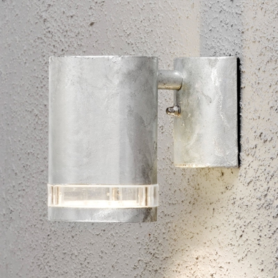 Aplique de exterior Modena con ranura, 1 luz gris