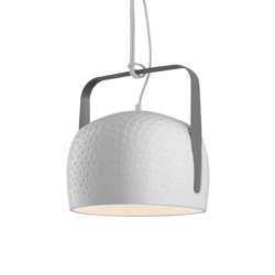 Karman Bag lámpara colgante blanca 21cm estructura características