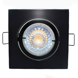 Downlight de alto voltaje Kano angular negro características