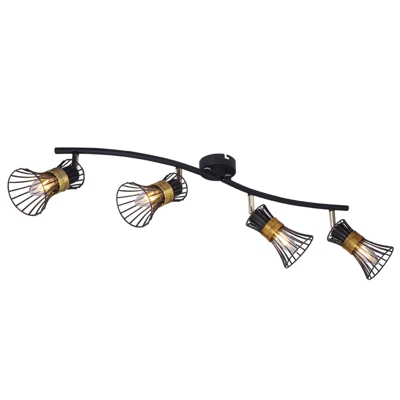 Foco de techo 54814-4 con 4 pantallas