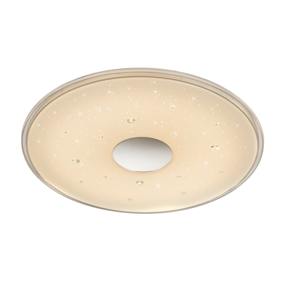 Plafón LED Seiko, efecto starlight, Ø 42,5cm