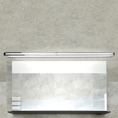 Aplique LED intemporal Arcos, IP20 150 cm, cromo