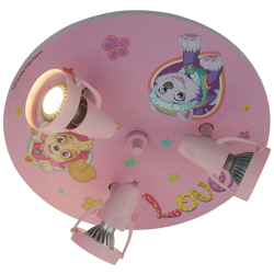 Foco de techo Paw Patrol Pawsitive Pups 3 luces en oferta