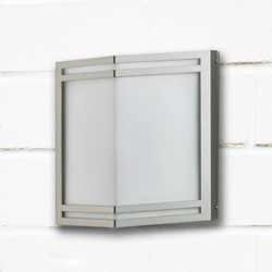De acero inoxidable - aplique LED exterior Dobrin en oferta