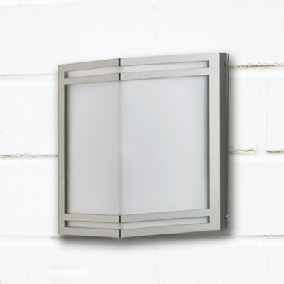 De acero inoxidable - aplique LED exterior Dobrin