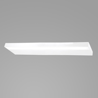 Moderno aplique LED para baño IP20 120 cm, blanco