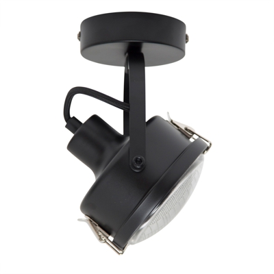 Lámpara de techo giratoria Satellite en negro