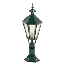 Bolardo luminoso Edimburgo verde en oferta