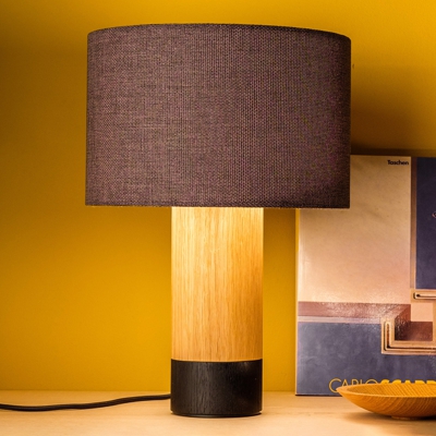 Lámpara de mesa Klippa negro Trooper grafito 41cm