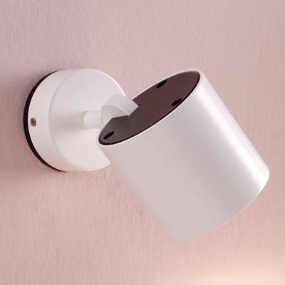 Milan Kronn, lámpara de pared giratoria, blanco