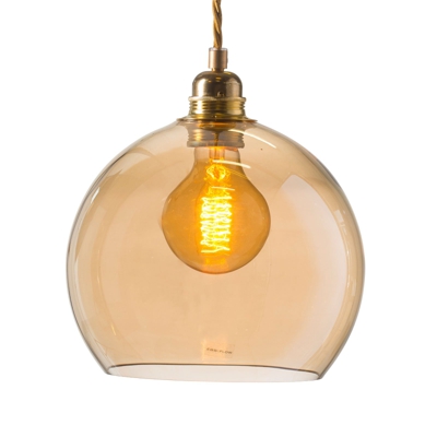 EBB & FLOW Rowan colgante oro/oro humo Ø 22cm