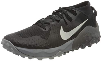 Nike Wildhorse 6, Trail Running Shoe Mens, Off Noir/Spruce Aura-Black-Iron Grey, 46 EU