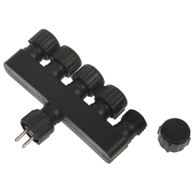 Distribuidor de cable múltiple IP44 x 5