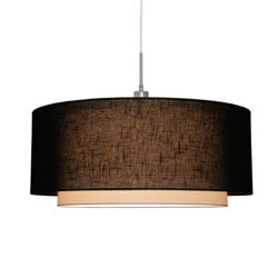 Lámpara colgante Camelot, 1 luz, negro características