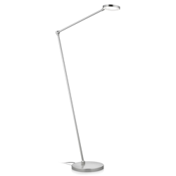 Lámpara de pie LED Thea-S, control gestos, níquel características