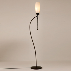 Menzel Chateau lámpara de pie pantalla vidrio opal precio