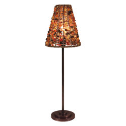 Lámpara de mesa Bella con pantalla/pie redondos características