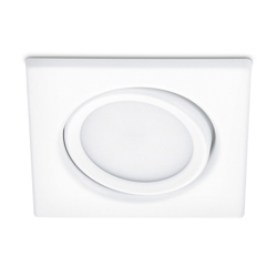 Foco empotrado LED giratorio Rila en blanco precio