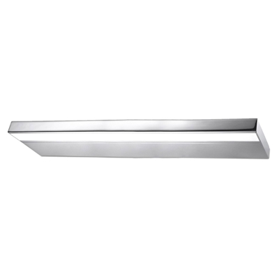 Moderno aplique LED para baño IP20 120 cm, cromo