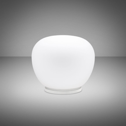 Fabbian Lumi Mochi lámpara de mesa, tumbada Ø 30cm en oferta