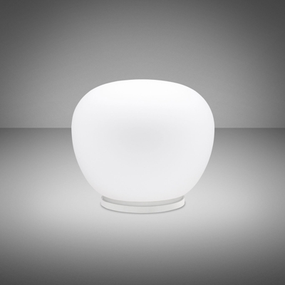 Fabbian Lumi Mochi lámpara de mesa, tumbada Ø 30cm
