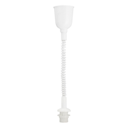 Mecanismo rotatorio E27, longitud 40-120 cm blanco en oferta