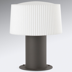 Baliza Muffin con pantalla acanalada, 25,9 cm características