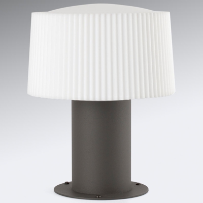 Baliza Muffin con pantalla acanalada, 25,9 cm