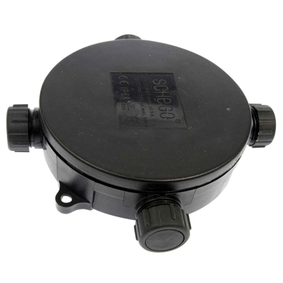 Distribuidor de cable impermeable triple redondo